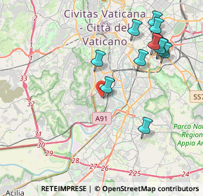 Mappa Via Ignazio Ribotti, 00149 Roma RM, Italia (4.59818)