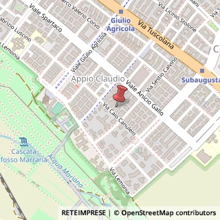 Mappa Via Caio Canuleio, 95, 00174 Roma, Roma (Lazio)