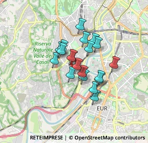 Mappa Largo Livio Zambeccari, 00149 Roma RM, Italia (1.232)