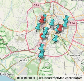 Mappa Largo Livio Zambeccari, 00149 Roma RM, Italia (5.94125)