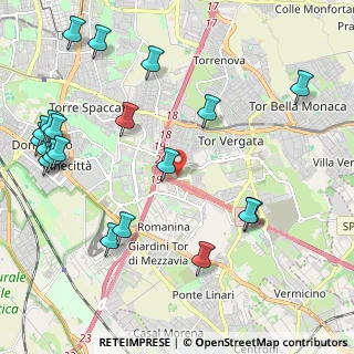 Mappa Via Yale, 00173 Roma RM, Italia (2.875)
