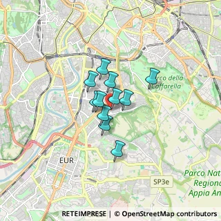 Mappa Piazzale del Caravaggio, 00147 Roma RM, Italia (0.99455)