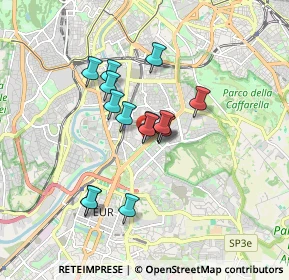 Mappa Via Flavio Domiziano, 00145 Roma RM, Italia (1.356)