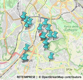 Mappa Via Flavio Domiziano, 00145 Roma RM, Italia (1.575)