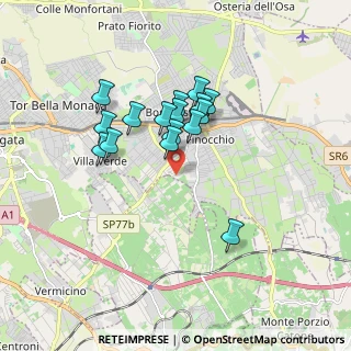 Mappa Via Rainone, 00133 Roma RM, Italia (1.48688)