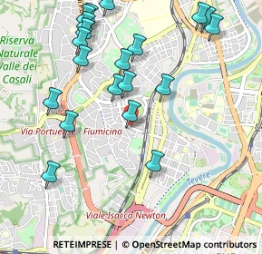 Mappa Via Pasquale Baffi, 00149 Roma RM, Italia (1.2245)