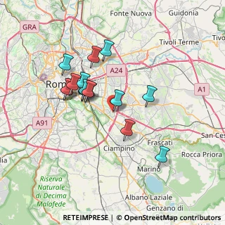 Mappa Viale Bruno Rizzieri, 00173 Roma RM, Italia (6.52)
