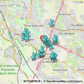 Mappa Viale Bruno Rizzieri, 00173 Roma RM, Italia (1.5835)