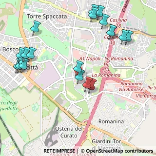 Mappa Viale Bruno Rizzieri, 00173 Roma RM, Italia (1.391)