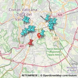 Mappa Piazza Lorenzo Lotto, 00147 Roma RM, Italia (3.37933)
