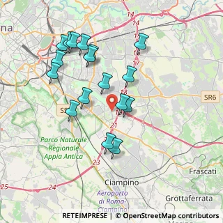 Mappa Viale Antonio Ciamarra, 00173 Roma RM, Italia (3.94059)