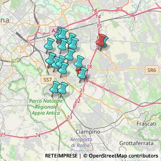 Mappa Viale Antonio Ciamarra, 00173 Roma RM, Italia (3.41474)