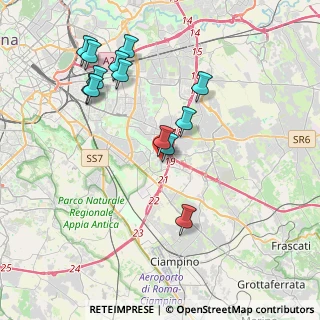 Mappa Viale Antonio Ciamarra, 00173 Roma RM, Italia (4.23462)
