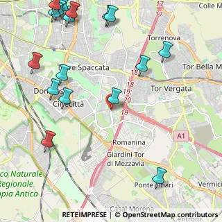 Mappa Viale Antonio Ciamarra, 00173 Roma RM, Italia (3.19824)