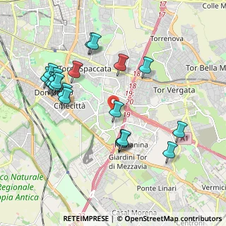 Mappa Viale Antonio Ciamarra, 00173 Roma RM, Italia (2.22)
