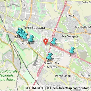 Mappa Viale Antonio Ciamarra, 00173 Roma RM, Italia (2.16667)