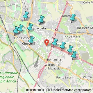 Mappa Viale Antonio Ciamarra, 00173 Roma RM, Italia (2.45077)