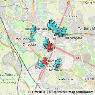 Mappa Viale Antonio Ciamarra, 00173 Roma RM, Italia (1.463)