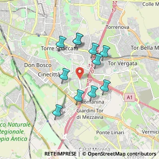 Mappa Viale Antonio Ciamarra, 00173 Roma RM, Italia (1.63)
