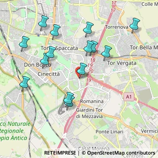 Mappa Viale Antonio Ciamarra, 00173 Roma RM, Italia (2.3)