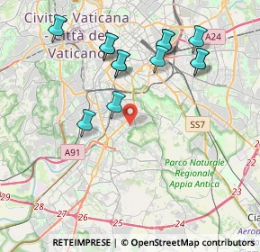 Mappa Via Via Dei Georgofili, 00100 Roma RM, Italia (4.30462)