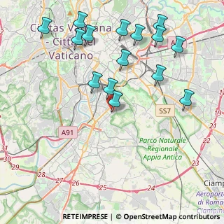 Mappa Via Via Dei Georgofili, 00100 Roma RM, Italia (4.97133)