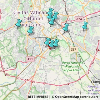 Mappa Via Via Dei Georgofili, 00100 Roma RM, Italia (4.03545)