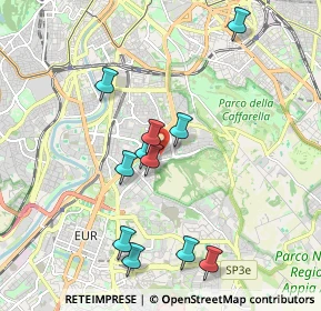 Mappa Via Via Dei Georgofili, 00100 Roma RM, Italia (1.95091)