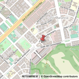 Mappa Via dei Georgofili,  125, 00147 Roma, Roma (Lazio)