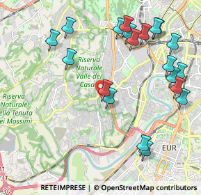 Mappa Via San Pantaleo Campano, 00149 Roma RM, Italia (2.562)