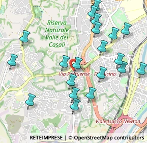 Mappa Via San Pantaleo Campano, 00149 Roma RM, Italia (1.175)