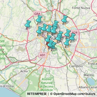 Mappa Piazzale San Paolo, 00146 Roma RM, Italia (5.88647)
