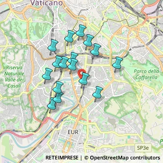 Mappa Piazzale San Paolo, 00146 Roma RM, Italia (1.6525)