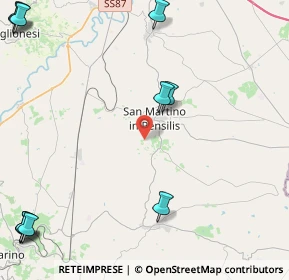 Mappa Unnamed Road, 86046 San Martino in Pensilis CB, Italia (7.27273)