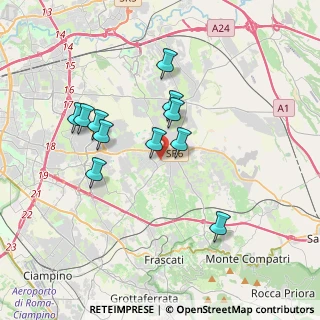 Mappa Via Pedara, 00132 Roma RM, Italia (3.40273)
