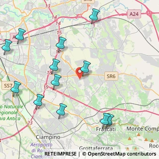 Mappa Via Stefano Breda, 00133 Roma RM, Italia (5.5125)