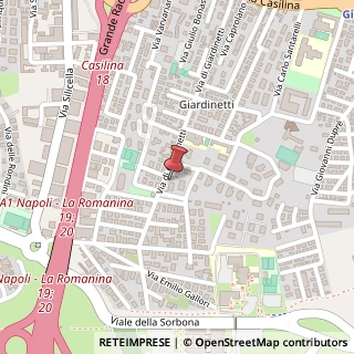 Mappa Via dei Giardinetti, 151, 00133 Roma, Roma (Lazio)