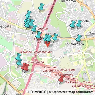 Mappa Via F.lli, 00133 Roma RM, Italia (1.2385)