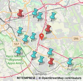 Mappa Via F.lli, 00133 Roma RM, Italia (4.24133)