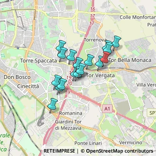 Mappa Via F.lli, 00133 Roma RM, Italia (1.31588)