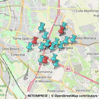 Mappa Via F.lli, 00133 Roma RM, Italia (1.3255)