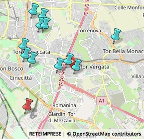 Mappa Via F.lli, 00133 Roma RM, Italia (2.39167)