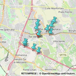 Mappa Via Cesare Peroni, 00133 Roma RM, Italia (1.52818)
