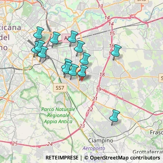 Mappa Via Giuseppe Messina, 00173 Roma RM, Italia (3.73714)