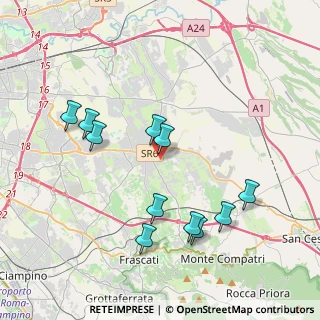 Mappa Via Castel di Lucio, 00132 Roma RM, Italia (4.16273)