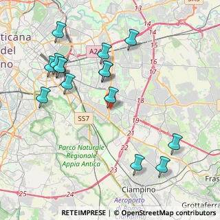 Mappa Via Carlo Calisse, 00173 Roma RM, Italia (4.75533)