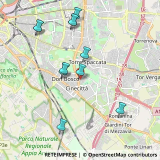 Mappa Via Carlo Calisse, 00173 Roma RM, Italia (2.34455)