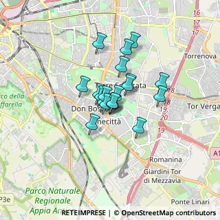 Mappa Via Carlo Calisse, 00173 Roma RM, Italia (1.069)