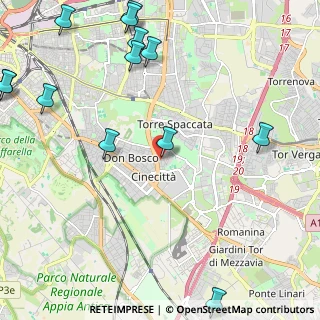 Mappa Via Carlo Calisse, 00173 Roma RM, Italia (3.28385)