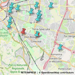 Mappa Via Carlo Calisse, 00173 Roma RM, Italia (3.00071)